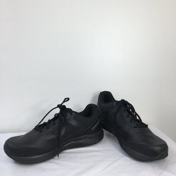 Reebok Mens Walk Ultra DMX Max Black Lace Up Sneaker Size 13 EXCELLENT Condition - Picture 3 of 10